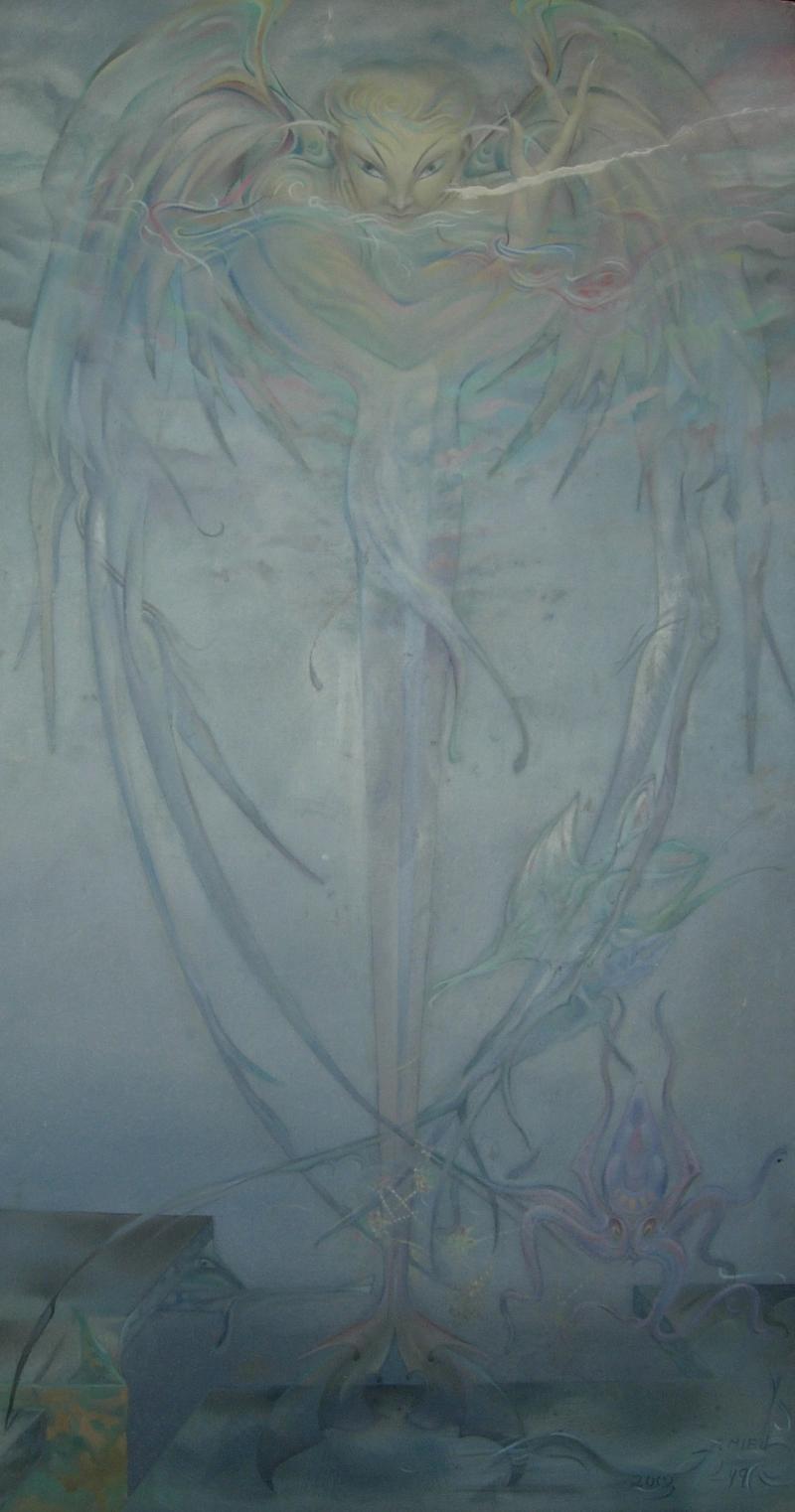 ÁNGEL JAPONÉS — Daniel Escolano Cárcel, pintor alicantino