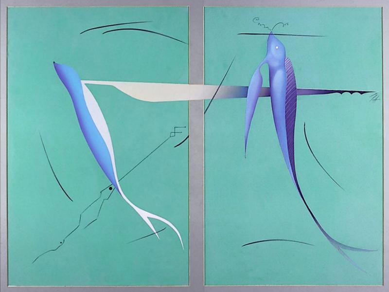 DE GOLONDRINA A DELFÍN — Daniel Escolano Cárcel, pintor alicantino