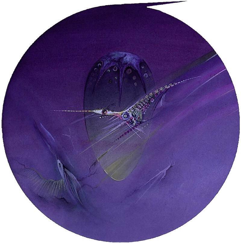 EL HUEVO CIRCULAR DEL VOLCÁN — Daniel Escolano Cárcel, pintor alicantino