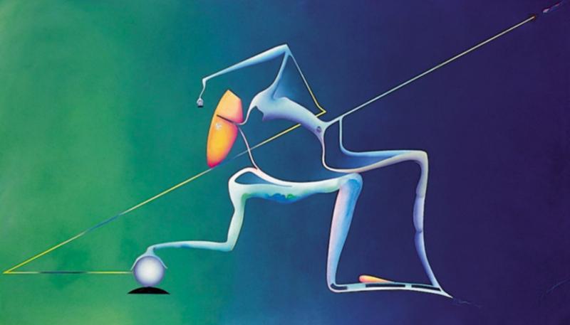 NEOS AZUL — Daniel Escolano Cárcel, pintor alicantino